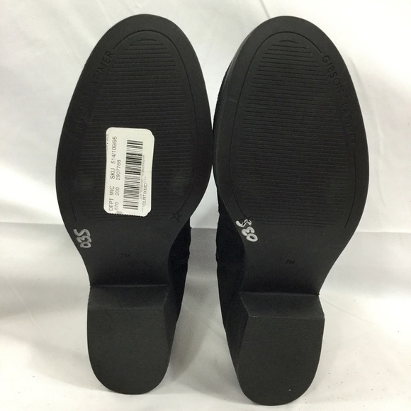 Gibson Latimer Nancyna Black Suede Ankle Boots - Picture 7 of 7